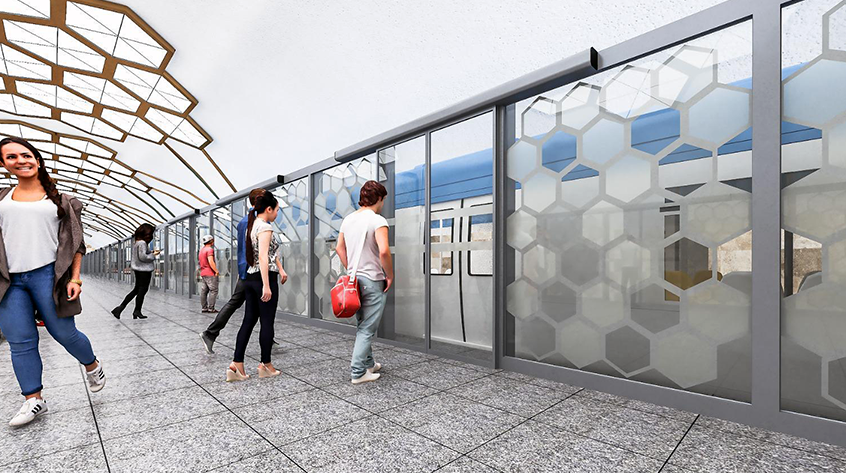 Platform Screen Door Sistemi